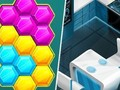 Jogo Quebra-cabeça do jogo Hexa Blast  online