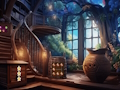Jogo Fuga da casa de fantasia misteriosa  online
