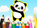 Jogo Livro para colorir: Panda fofo  online