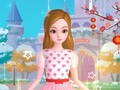 Jogo Vestido e bolo faça você mesmo para Nana  online