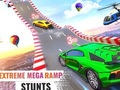 Jogo Impossível acrobacias de carro com mega rampa  online