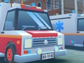 Jogo Acrobacias de corrida de equipamento de ambulância 3D  online