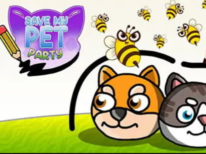 Jogo Salve minha festa de estimação  online