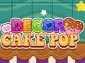 Jogo Decoração: Bolo Pop  online