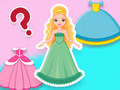 Jogo Questionário infantil: qual é a verdadeira princesa?  online