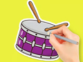 Jogo Livro para colorir: Tambor Estelar  online