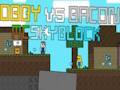 Jogo Obby vs Bacon: McSkyBlock online