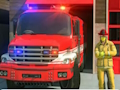 Jogo Simulador de condução de caminhão de bombeiros  online
