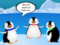 Jogo Fuga de pinguins emaranhados  online