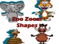 Jogo Formas de zoom do zoológico  online
