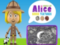Jogo Texturas do Mundo de Alice Rocks  online