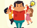 Jogo Quiz Infantil: O que você sabe sobre o Dia dos Pais?  online