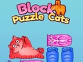 Jogo Gatos de quebra-cabeça de blocos  online