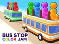 Jogo Atolamento de cores de ponto de ônibus  online