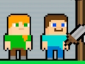 Jogo Alex e Steve Adventures salvam  online