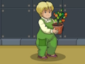 Jogo Agradável menino salvando a planta  online