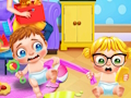 Jogo Cuidados com meus gêmeos recém-nascidos  online