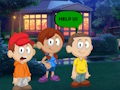Jogo Fuga infantil no jardim noturno  online