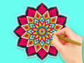 Jogo Livro para colorir: Flor Mazy  online