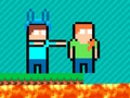 Jogo Batalha de pixels para cima  online