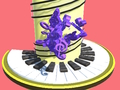Jogo Piano Hexa Queda  online