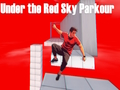 Jogo Sob o céu vermelho Parkour  online