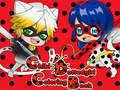 Jogo Livro para colorir de menina pontilhada de Chibi  online