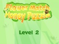 Jogo Quebra-cabeça de mel com combinação de flores  online