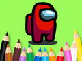 Jogo Livro para colorir: entre nós  online