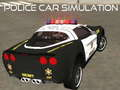 Jogo Simulador de carro de polícia 2020  online