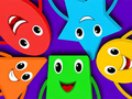 Jogo Questionário infantil: formas coloridas  online