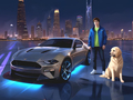 Jogo Motorista da cidade de Mustang  online