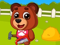 Jogo Crianças constroem casa  online