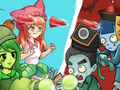 Jogo Plant Girl Defesa Zumbi  online