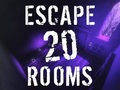 Jogo Fuja de 20 quartos  online