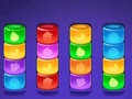 Jogo Quebra-cabeça de classificação de cores doces  online