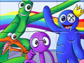 Jogo Quebra-cabeça: Amigos do Arco-Íris 2  online