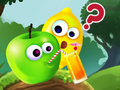 Jogo Questionário infantil: O que você sabe sobre frutas?  online