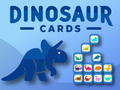 Jogo Cartões de dinossauros  online