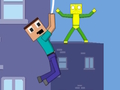 Jogo Pista de Obstáculos Spider-Noob  online