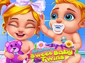 Jogo Bebês gêmeos recém-nascidos  online