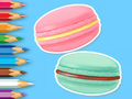 Jogo Livro para colorir: Macaron  online