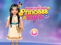 Jogo Boneca Americana em Estilo Princesa  online