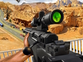 Jogo Combate de atirador 3D  online
