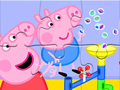 Jogo Quebra-cabeça: Hora de brincar da Peppa  online