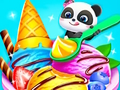 Jogo Caminhão de Sorvete Bebê Panda  online
