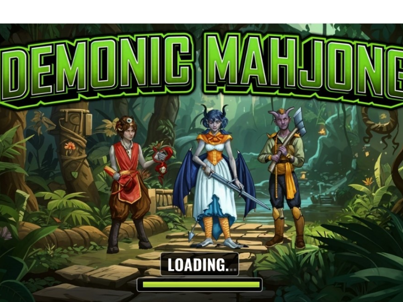 Jogo Mahjong Demoníaco  online
