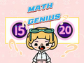 Jogo Questionário infantil: gênio da matemática  online