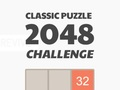 Jogo Desafio de quebra-cabeça clássico de 2048  online