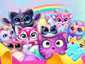Jogo Quebra-cabeça: Festa dos Fluvsies  online